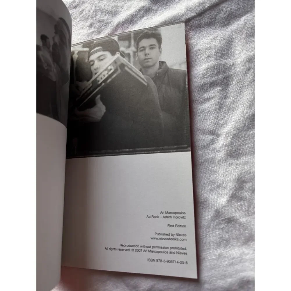 Ad Rock Ari Marcopoulos Nieves 2007 First Edition Beastie Boys Photo Book
